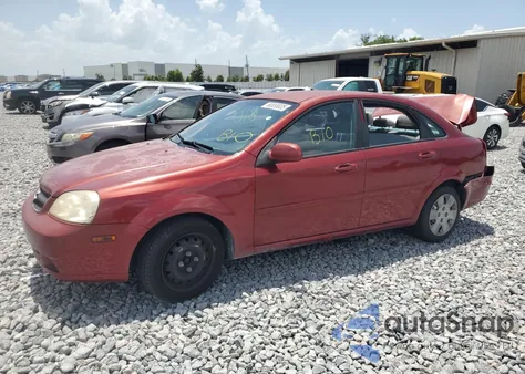2008 Suzuki Forenza Base из США, поврежденный, VIN KL5JD56Z88K845339
